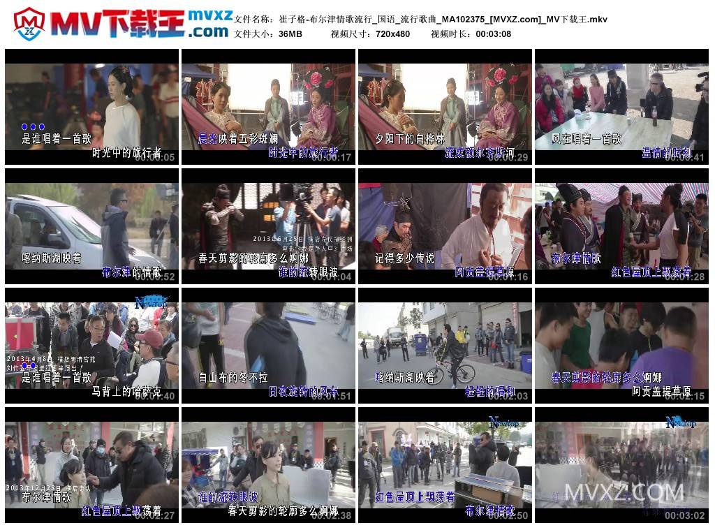 崔子格-布尔津情歌流行_国语_流行歌曲_MA102375